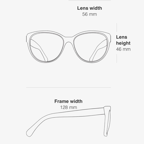 CHANEL Butterfly Sunglasses Polarized Black - Picture 13 of 13